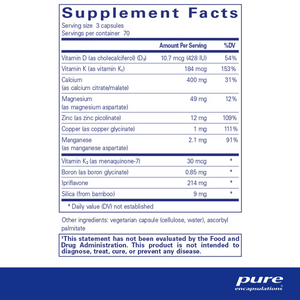 +CAL+ with Ipriflavone - Pure Encapsulations - 210 capsules