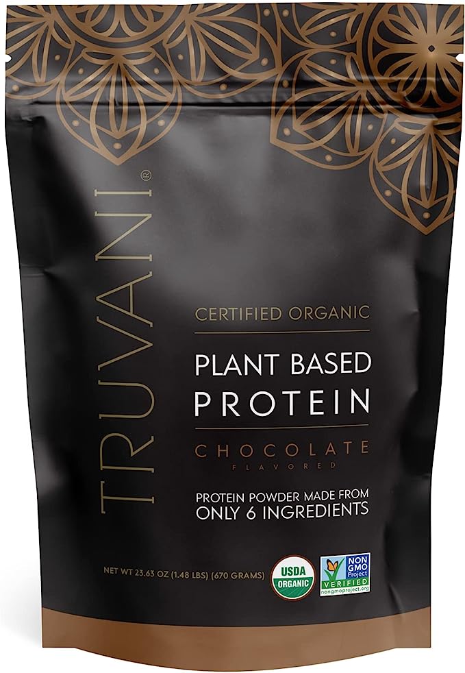 Chocolate Plant Protein Powder- Truvani