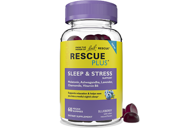 Rescue Plus Sleep & Stress Gummy - Bach - 60 vegan gummies