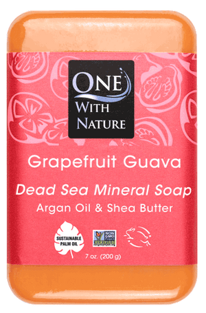 Soap Bar Grapefruit Guava- One With Nature- 7oz