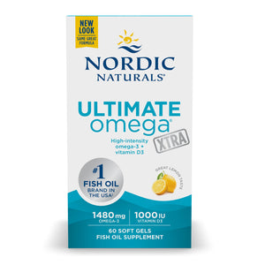 Ultimate Omega Xtra - Nordic Naturals - 60 softgels