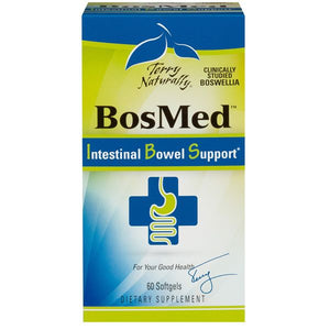 A package of Terry Naturally BosMed® Intestinal Bowel Support*