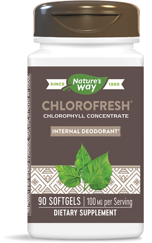 A bottle of Nature's Way Chlorofresh®