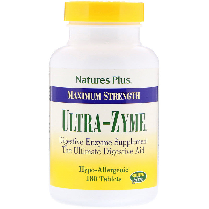 Ultra-Zyme - Nature's Plus -180 tablets