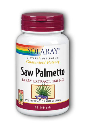Saw Palmetto Berry Extract 160 mg - Solaray - 30 softgels
