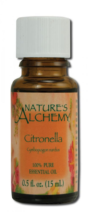Essential Oil Citronella .5 oz - Nature's Alchemy