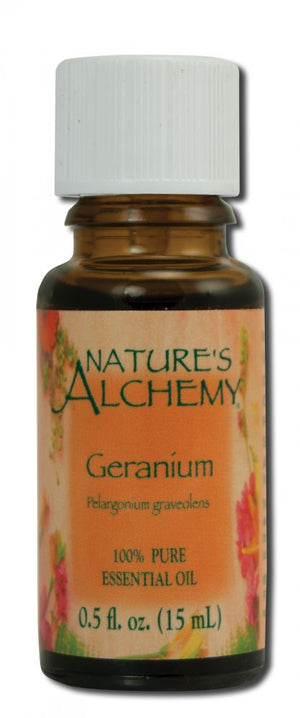 Essential Oil Geranium .5 oz - Nature's Alchemy