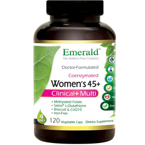 A bottle of Emerald Women’s 45+ Multi