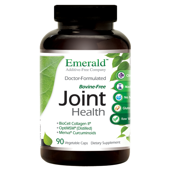 A bottle of Emerald Joint Health