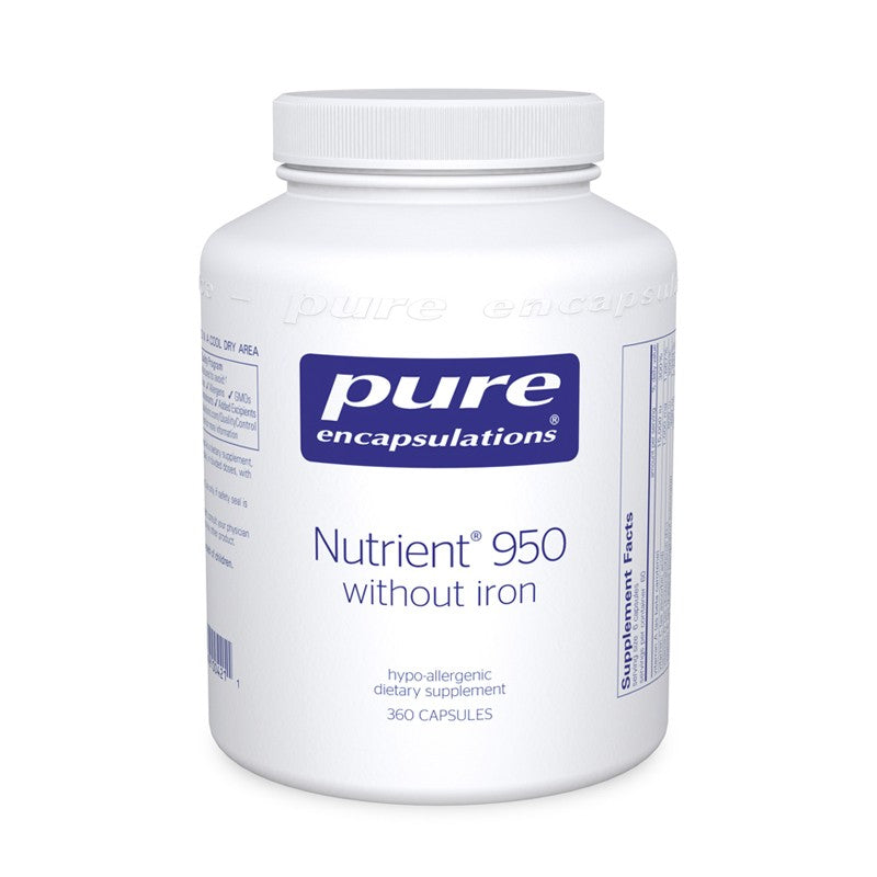 A jar of Pure Nutrient 950® without Iron