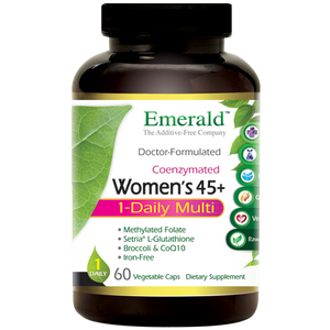 A bottle of Emerald Women's 45+ 1-Daily Multi