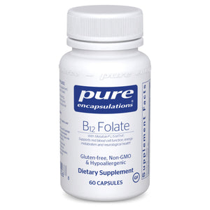 B12 Folate - Pure Encapsulations - 60 capsules