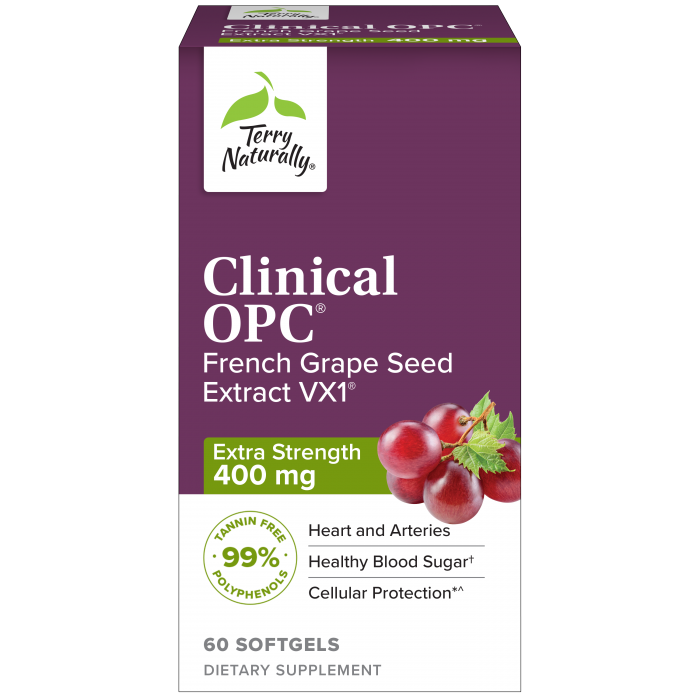 Clinical OPC® Extra Strength 400 mg - Terry Naturally - 60 softgels
