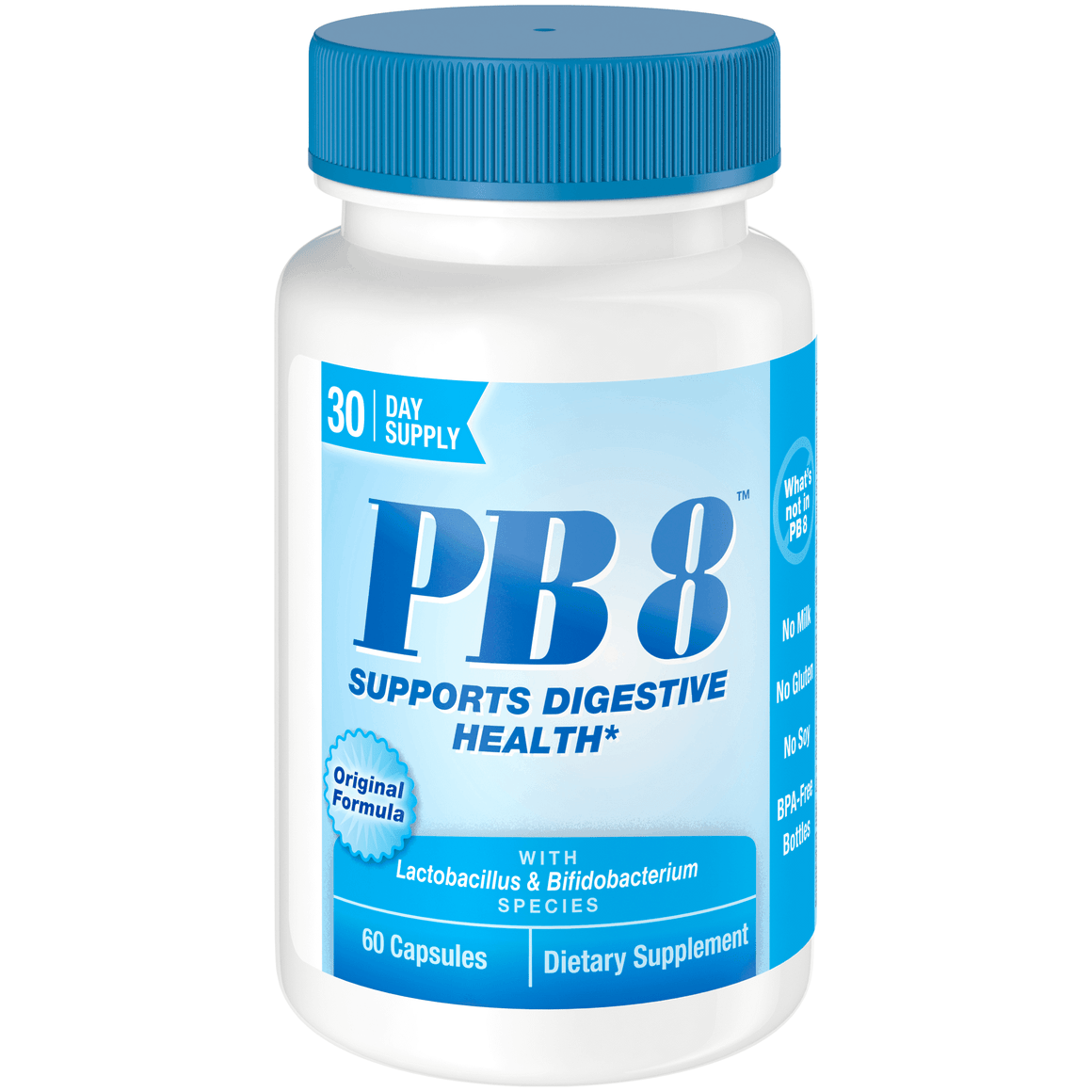 A bottle of Nutrition Now PB 8™ Original Probiotic