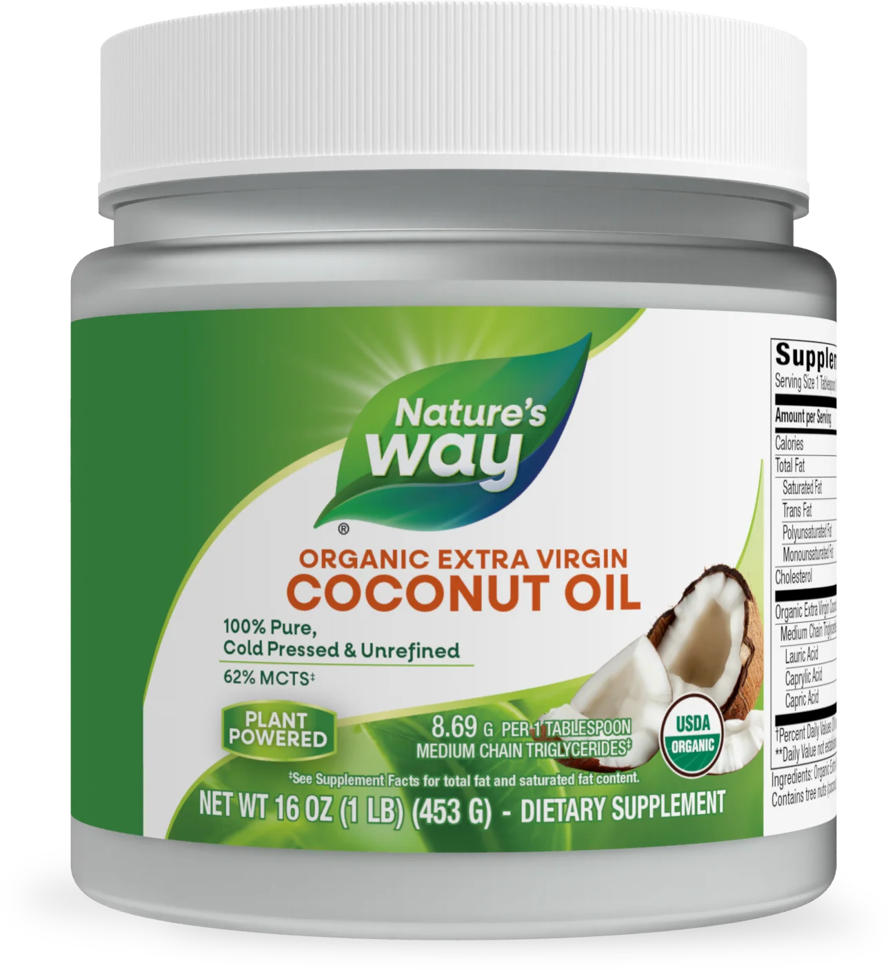 Organic Extra Virgin Coconut Oil