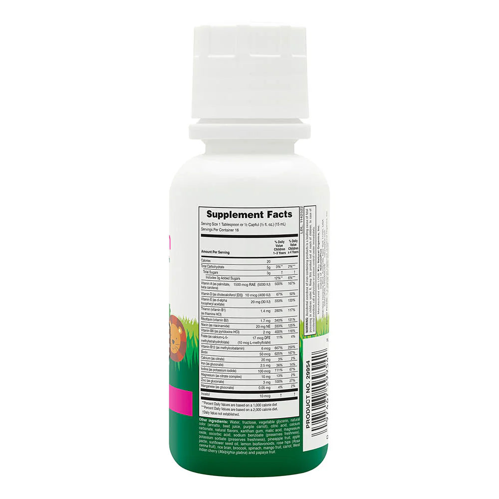Animal Parade® Liquid Multi-Vitamin - Tropical Berry - Nature's Plus