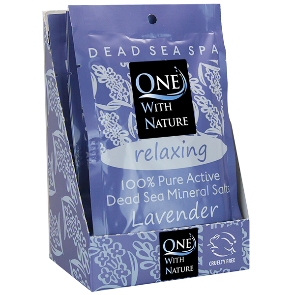 Bath Salts Relaxing Lavender Pocket- One With Nature- 2.5oz