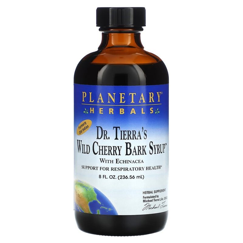 Planetary Herbals - Dr. Tierra's Wild Cherry Bark Syrup