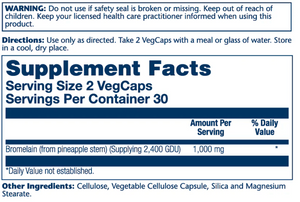 Bromelain 1000mg