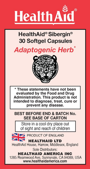 Sibergin - HealthAid - 30 capsules