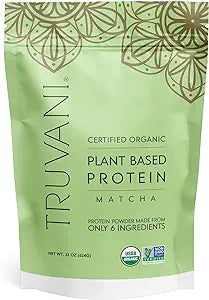 Matcha Plant Protein Powder- Truvani