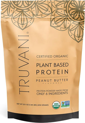 Peanut Butter Plant Protein Powder- Truvani