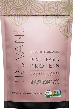 Vanilla Chai Plant Protein Powder-Truvani
