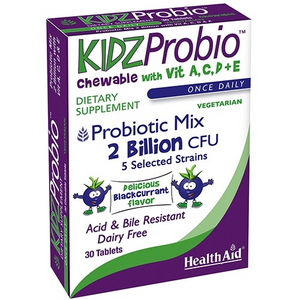 KidzProbio Chewables - HealthAid - 30 tablets
