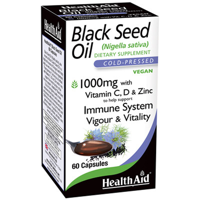 Black Seed Oil - HealthAid - 60 capsules