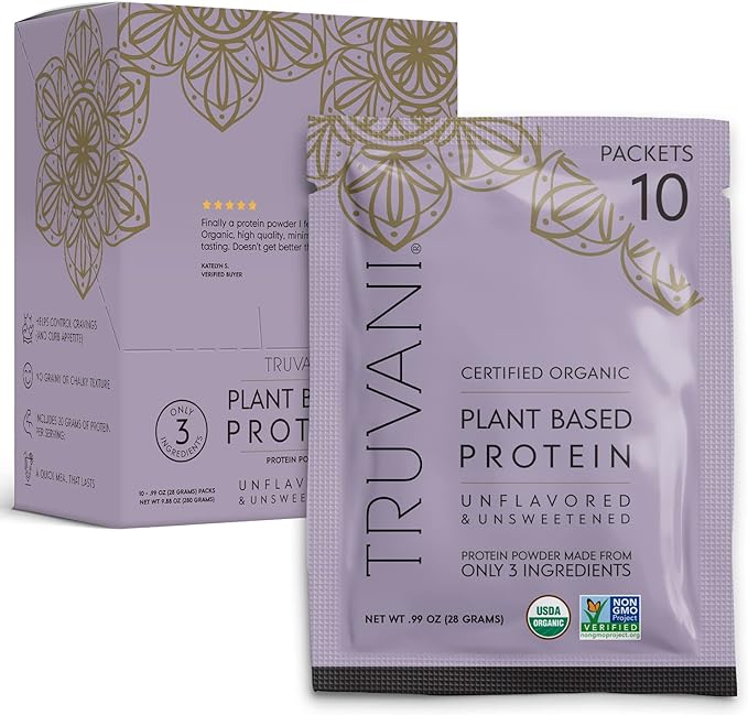 Unflavored Plant Protein Powder- Truvani