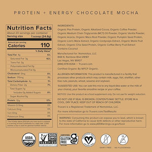 Chocolate Mocha Protein + Energy- Truvanni- 17.46oz