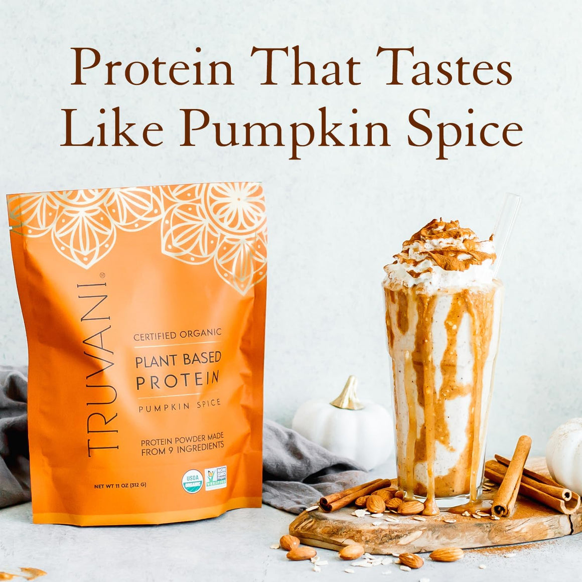 Pumpkin Spice Plant Protein Powder