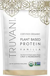 Vanilla Plant Protein Powder- Truvani