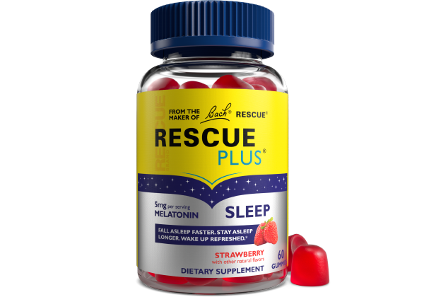 Rescue Plus Sleep - Bach Rescue- 60 gummies