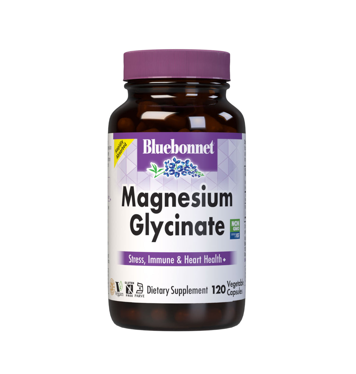 Magnesium Glycinate - Bluebonnet - 120 capsules