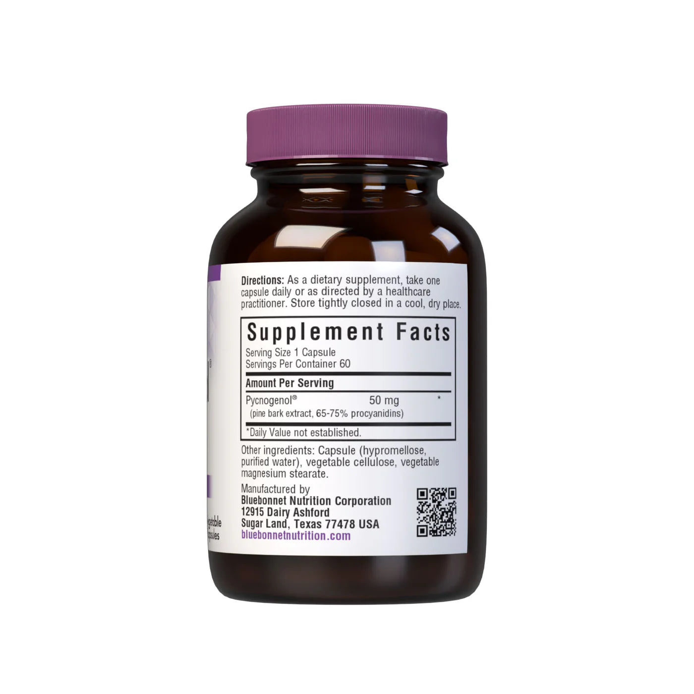 Pycnogenol 50 mg - Bluebonnet - 60 softgels