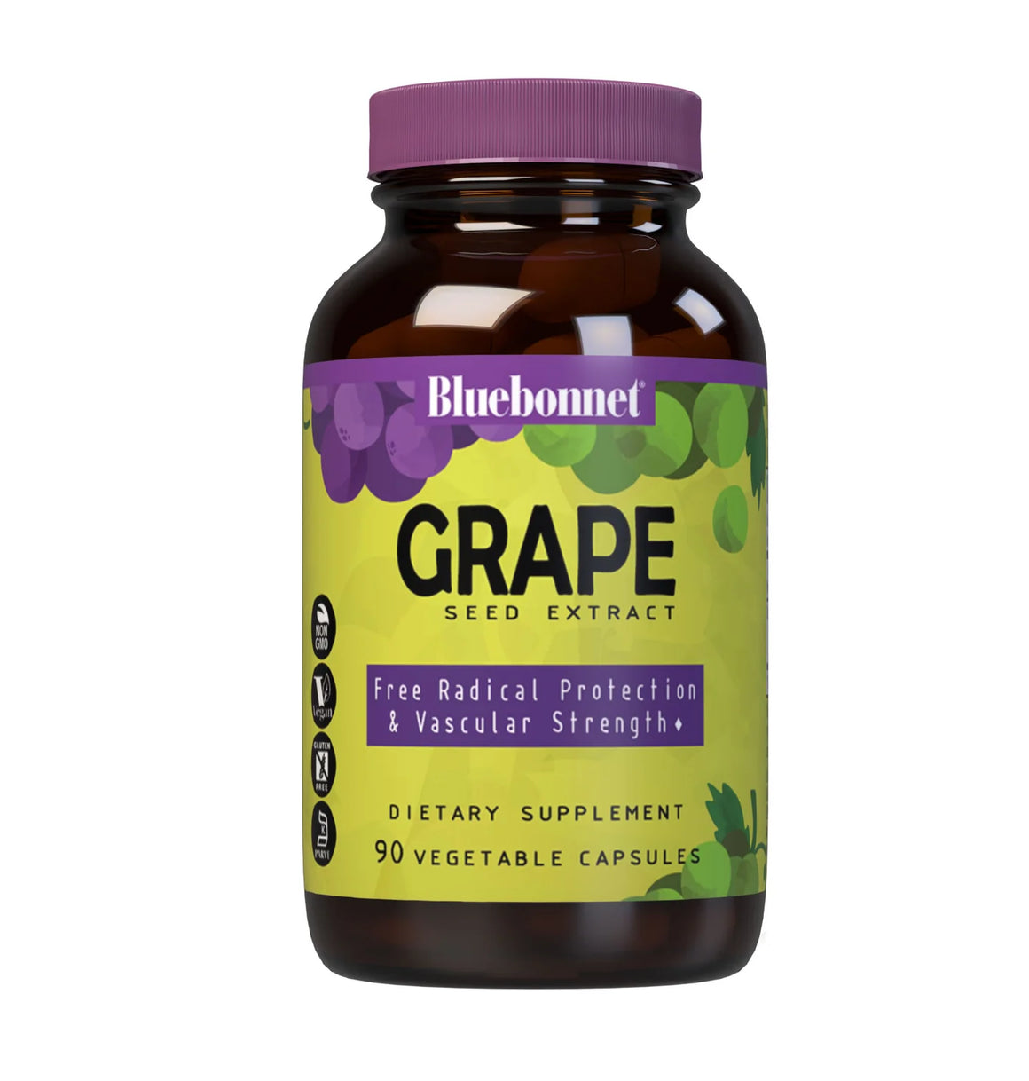 Super Fruit Grape Seed Extract- Bluebonnet- 90 Vcap