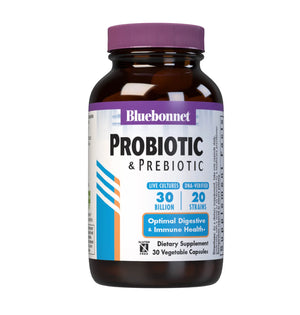 Probiotic & Prebiotic 30 Billion - Bluebonnet - 30 capsules
