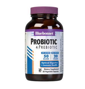 Probiotic & Prebiotic 50 Billion - Bluebonnet - 30 capsules