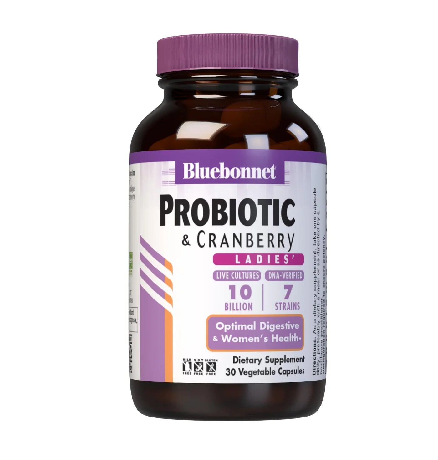 Probiotic & Cranberry- Bluebonnet- 30 Vcap