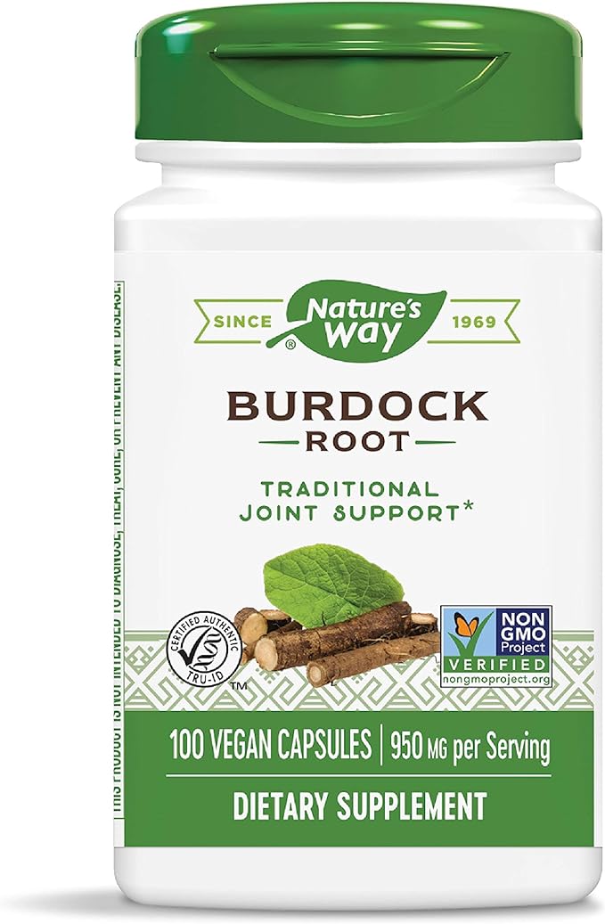 Burdock Root- Nature's Way- 100vcap