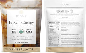 Vanilla Latte Protein + Energy- Truvani