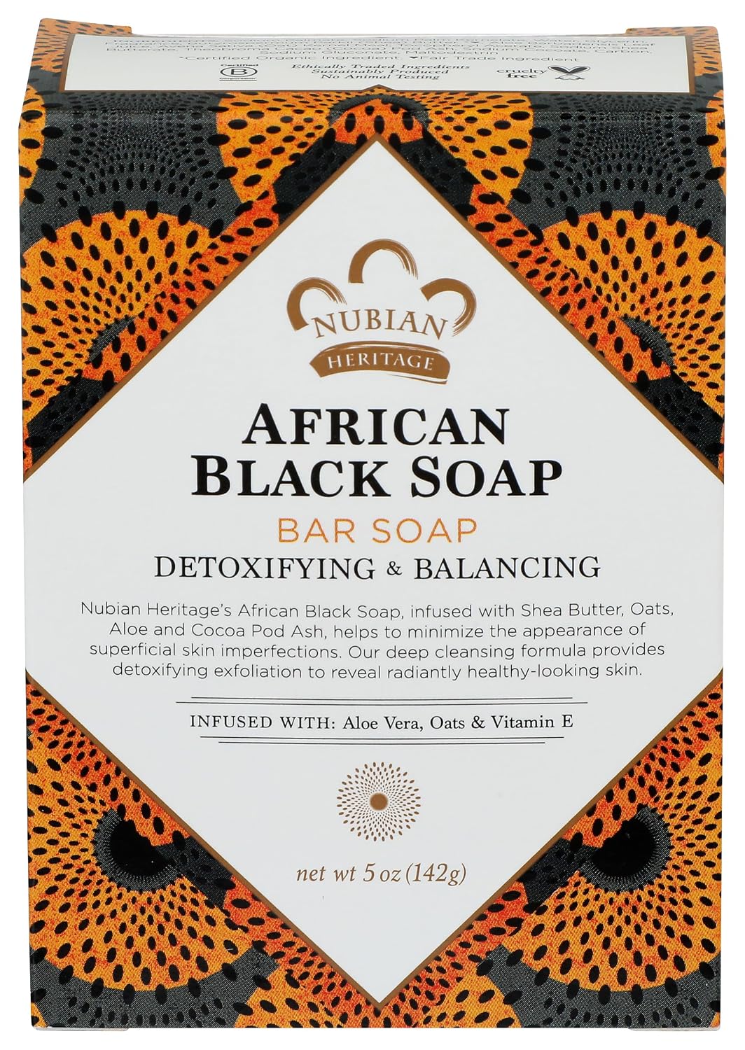 African Black Soap Bar