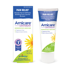 Arnicare Pain Relief Ointment packaging on a white background