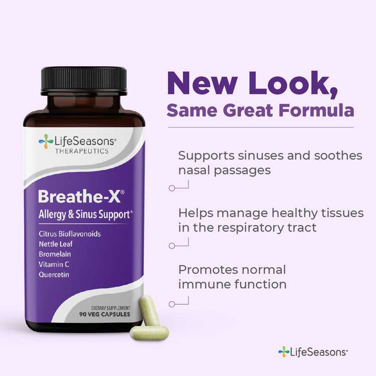 Breathe-X- Life Seasons- 90 capsules