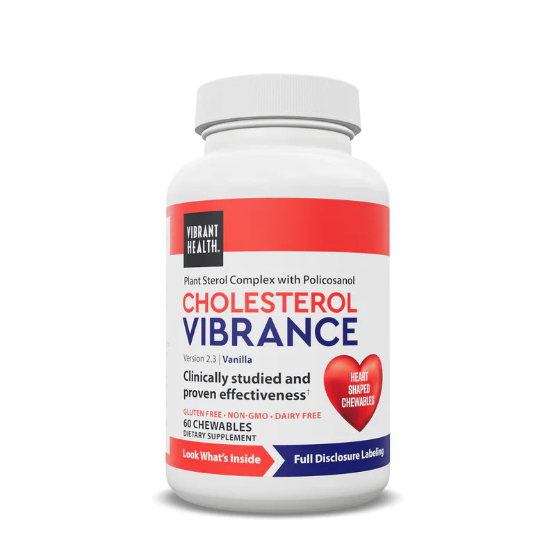 Cholesterol Vibrance - Vibrant Health - 60 chewable tablets