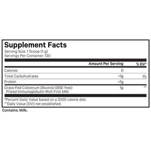 Colostrum Powder - Codeage - 4.3 oz (120 g)