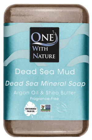 Soap Bar Dead Sea Mud- One With Nature- 7oz