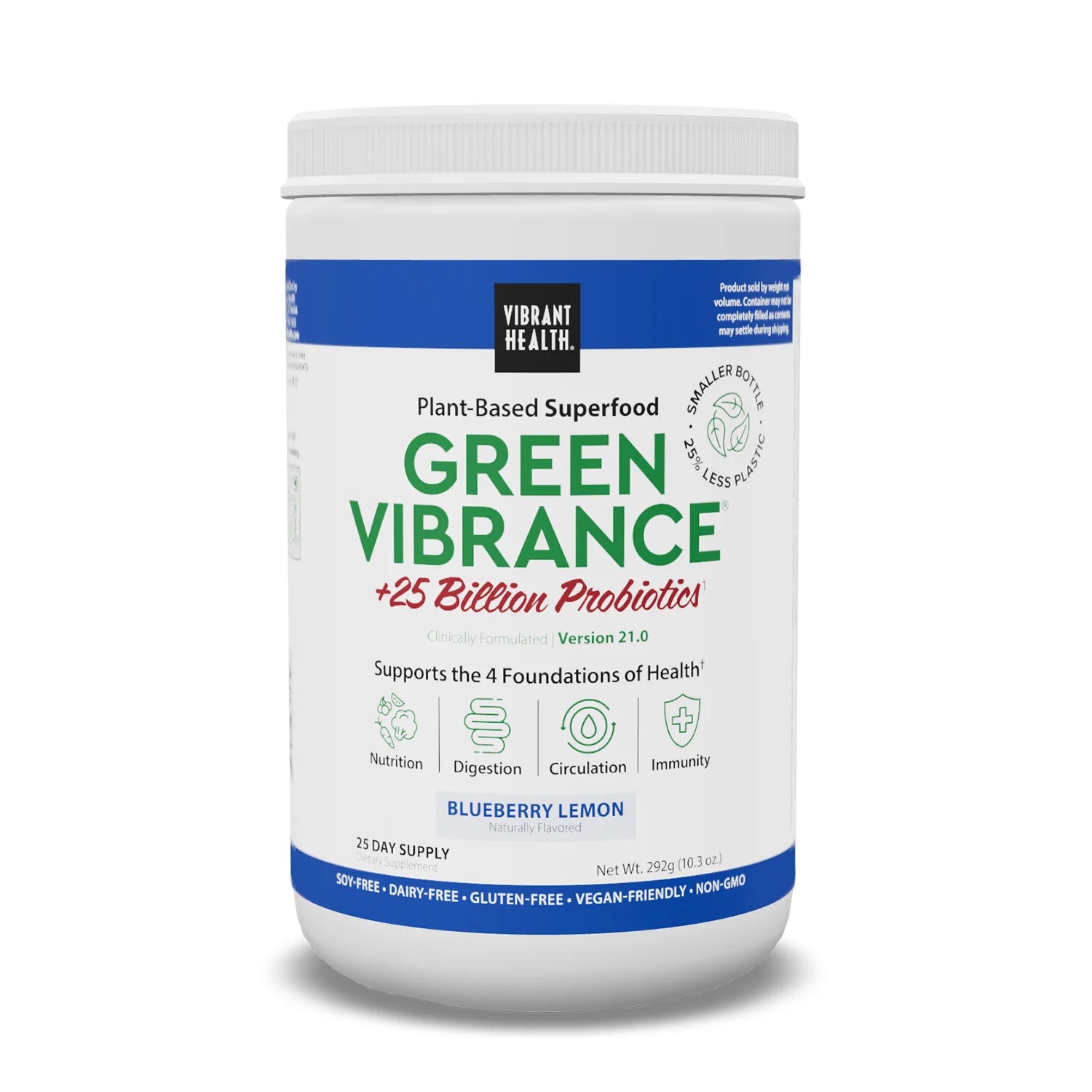 Green Vibrance Blueberry Lemon