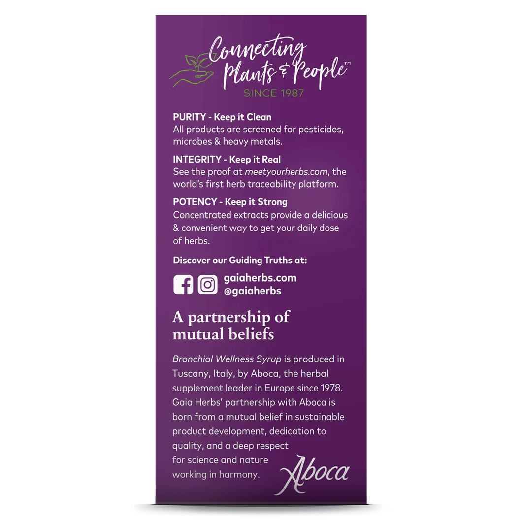 Bronchial Wellness For Kids - Gaia Herbs - 3 fl oz